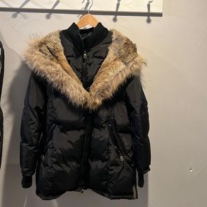 Nicole Benisti Down Jacket w Fur